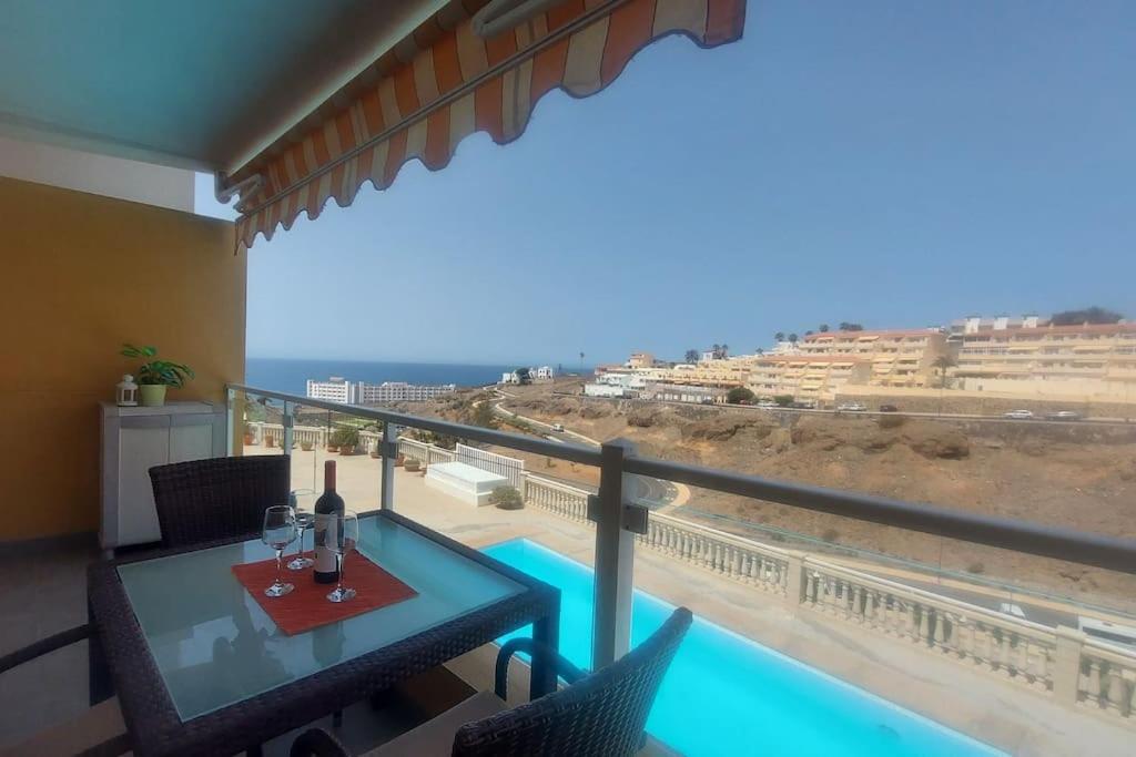 With View, Wifi And Pool In Arguineguin Appartement Mogán